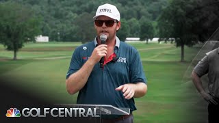 Harry Higgs pays tribute to Grayson Murray with heartfelt speech | Golf Central | Golf Channel
