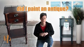 Reproduction or Real? Am I Painting an Antique? #furniturerefinishing #chalkpaint #furnitureflip