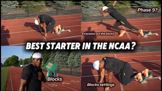 Offseason Speed and Blocks  Session as  D1 Athlete at USC!!!