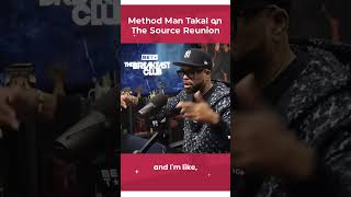 method man takal on the source reunion #youtubeshorts #shorts #viral #podcast