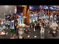 This is how the Argentine players celebrated the 2024 Copa América