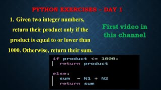 day 1 | python problem | Calculate multiplication and sum of two number #python | if else def