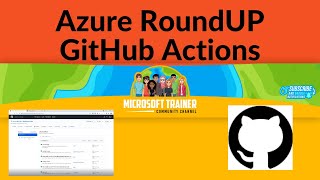 Azure RoundUP - GitHub Actions