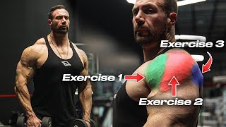 THE 4 BEST exercises for HUGE shoulders (IT’S SIMPLE!)