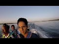 high speed boat ride in the bhopal lake