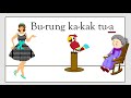 burung kakak tua the cockatoo ~an indonesian folk song