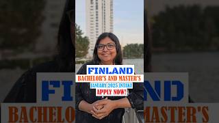 Finland January 2025 Intake | Joint Application | Bachelors and Masters  #internationalstudents