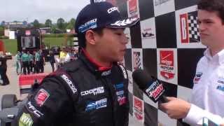 Weiron Tan wins Pro Mazda Race 1 at Barber Motorsports Park