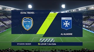 Troyes vs AJ Auxerre (04/11/2022) Ligue 1 FIFA 23