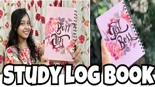 Study Log Book 📕| How I organised my STUDY LOG BOOK| Sheikh Rezwana Raisa #studyvlog #studentlife