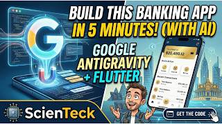 Build a FULL Flutter Banking App in 5 Mins? (Google Antigravity)