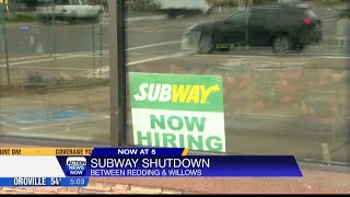 Multiple Subway Sandwich Shops closed in our area