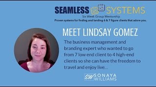 Seamless Systems Mentorship Testimonial (Lindsay Gomez)