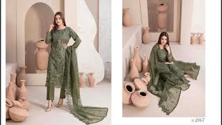 Big Damaka discount Original Pakistani Tawakkal Luxury dress Collection 01748152640