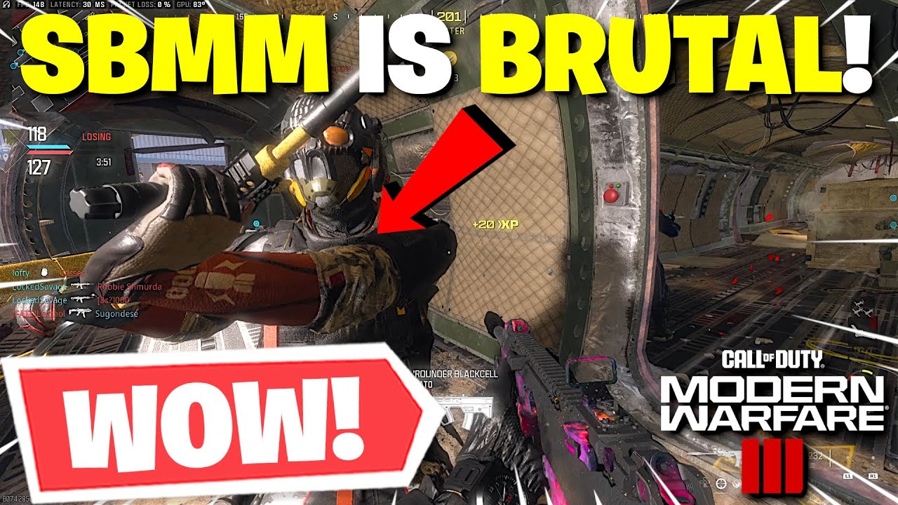 Modern Warfare 3 - The SBMM Is Honestly Exhausting - MW3 Skill Based ...