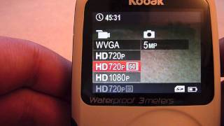 Kodak Playsport (Zx3) In-Depth Review HD