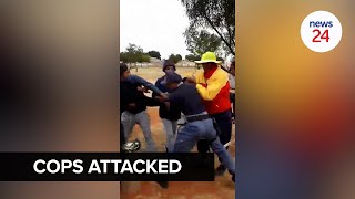 WATCH | Gauteng cops attacked while patrolling Edenpark