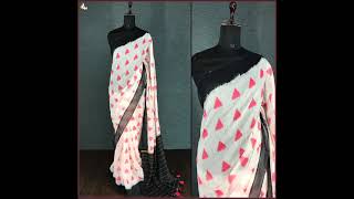 Casual Wear | Regular Wear Linen Cotton Digital Printed Sarees Designs #sareeswag