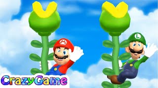 Mario Party 9 Step It Up - Mario vs Luigi Master Difficult Gameplay | Crazygaminghub