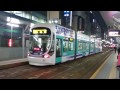 広島電鉄5100形5108号『サンフレッチェ電車2015』1号線広島駅行き 紙屋町東にて