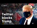 Donald Trump blocked from social media