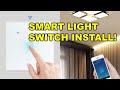 💡NO NEUTRAL 1 Gang Smart Light Switch Installation & Set Up