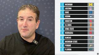 March Madness bracket predictions: Top seed lines projected on Feb. 10