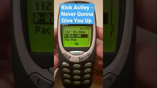 Rick Astley - Never Gonna Give You Up ringtone for Nokia 3310 #rickrolled #rickroll #shorts