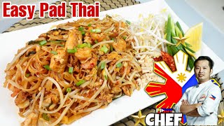 Fast and Easy to make PAD THAI | How to make Classic Pad Thai Sauce with simple Ingredients