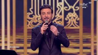 البرينس الفنان العراقي ماجد المهندس يغني السيه عينى السيه عرب ايدول Arab idol 2017