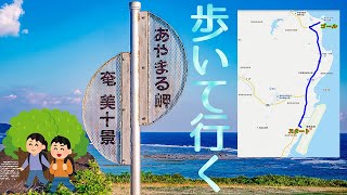 【奄美大島】あやまる岬まで歩いていったらヘトヘト。(/ _ ; )