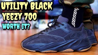 ADIDAS YEEZY BOOST 700 UTILITY BLACK ON FEET REVIEW! Early Look \u0026 Vanta Comparison