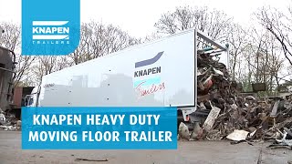 Heavy-Duty Knapen moving floor trailer