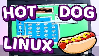 HOT DOG Linux is a Retro Computing Fever Dream