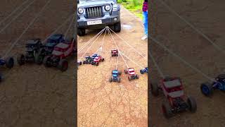 #mahindra Thar 4×4 vs #rock  Crawler 4×4 😱😱 #shorts #tugofwar