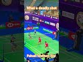 What a deadly shot finish by mixed doubles #shorts #indiaopen2024 #china #thailand