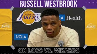 Russell Westbrook: Lakers didn’t execute down the stretch vs. Wizards | NBA on ESPN