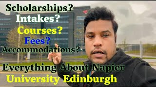 Everything about Napier university Edinburgh 🇬🇧 || cheapest university in uk ||