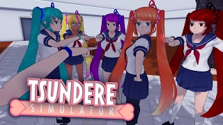 Ryoba Aishi Le Ensena A Yandere Chan Como Ser Yandere Yandere - tsundere simulator 2 0 nuevo modo de bakas yandere simulator