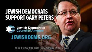 Jewish Democrats Support Sen. Gary Peters