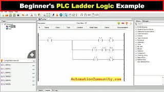 OpenPLC - Beginner's PLC Ladder Logic Example