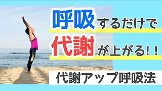 【楽やせ】代謝が上がる呼吸法