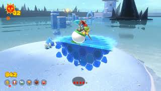 【ICE】mario 3d world狂怒世界 透明島 貓咪太陽之力 ,mario 3d world / fury world Transparentlands all cat sum shine