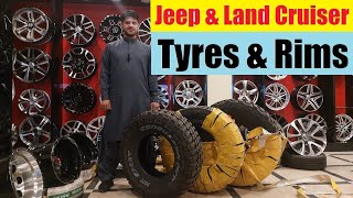 Jeep Modified & Land Cruiser Off Road Tyres & Rims, Mud Tyre , Sand and Snow Tires Price in Pakistan