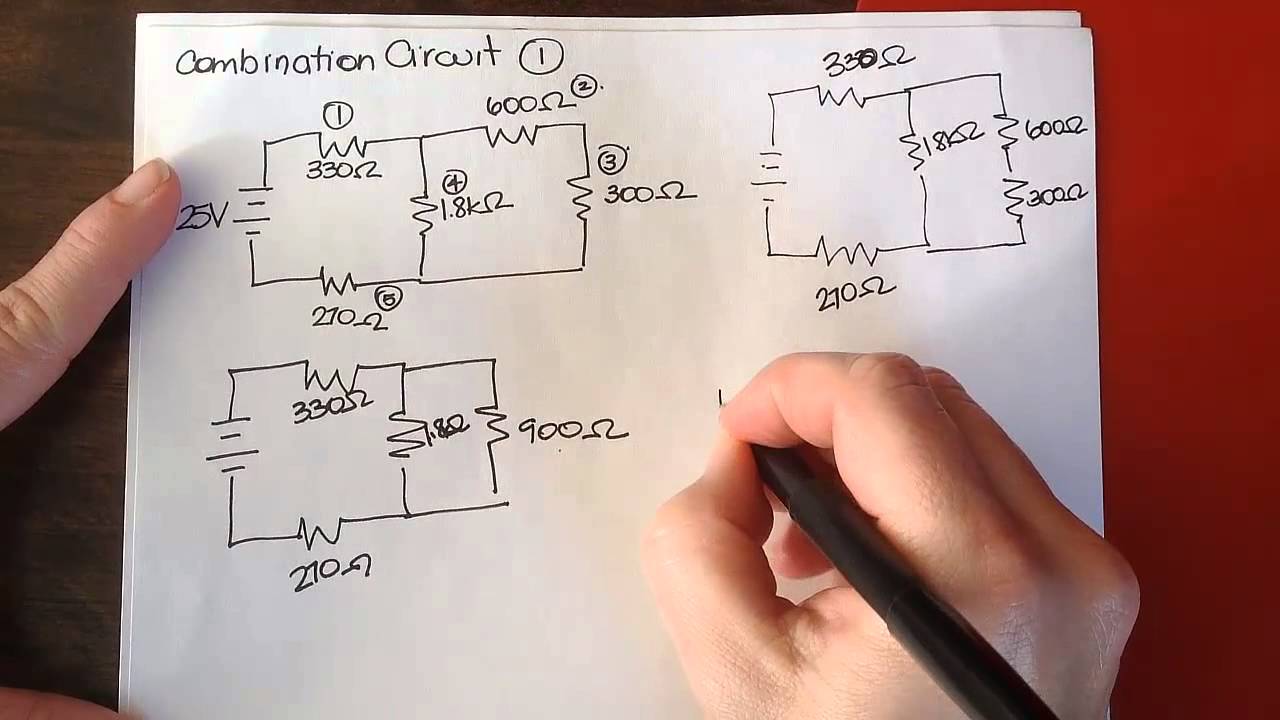 Combination Circuits Worksheet With Answers - Worksheets For Home Learning