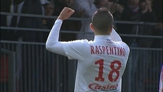 Goal Florian RASPENTINO (10') - Stade Brestois 29 - LOSC Lille (1-2) / 2012-13