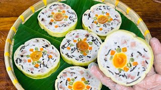 Cách làm chả hoa ngũ sắc trứng muối ngon đơn giãn dễ làm