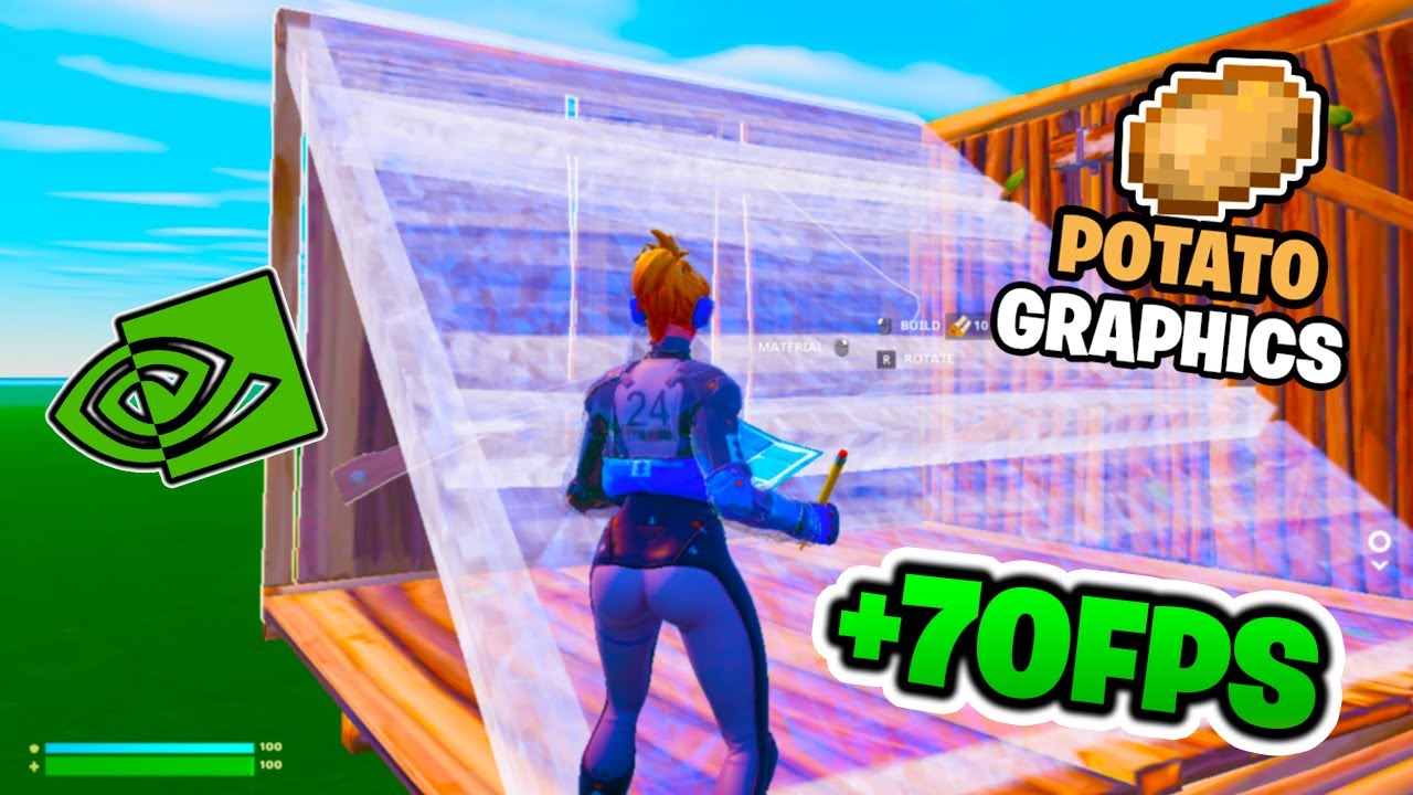 How To Get Potato Graphics In Fortnite Season 4 Max Fps Youtube