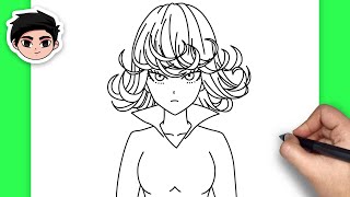 Como Dibujar Tatsumaki (One-Punch Man)