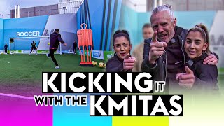 Jimmy BULLARD vs Jordan NORTH! 👀 | Kicking It With The Kmitas | Soccer AM